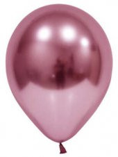 BALON KROM PARLAK 12 İNC PEMBE 50 ADET - 3