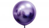 BALON KROM PARLAK JUMBO 24 İNC MOR 3 ADET - 1