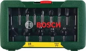 Bosch Freze Uç Seti 8mm Şaft 15 Parça - 2