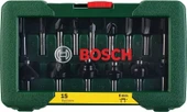 Bosch Freze Uç Seti 8mm Şaft 15 Parça - 2