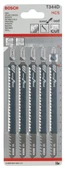 Bosch - Hızlı Kesim Serisi Ahşap İçin T 344 D Dekupaj Testeresi Bıçağı - 5'Li Paket - 2