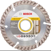 Bosch - Standard Seri Genel Yapı Malzemeleri İçin Elmas Kesme Diski 115 mm 10'lu Paket - 1