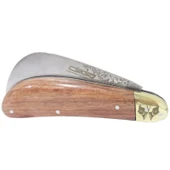 Dadaş Aşı Bıçağı Eğri Ağız Ahşap Sap 19cm- Bursa - 2