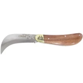 Dadaş Aşı Bıçağı Eğri Ağız Ahşap Sap 19cm- Bursa - 1