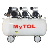 MyTol EWS100 Sessiz Kompresör 100 Litre 3Hp - 1