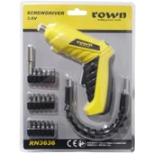 Rown RN3636 Akülü Vidalama 3.6V Li-İon - 1