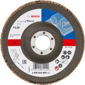 Bosch - 125 mm 120 Kum Standard Seri AlOX Flap Disk - 1