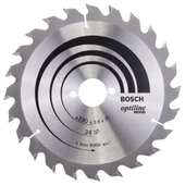 Bosch - Optiline Serisi Ahşap için Daire Testere Bıçağı 190*30 mm 24 Diş - 1