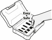 Bosch Pro Freze Seti 6'lı Karışık 8mm Şaftlı - 3