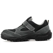 Yepa B34 14-53 Gri Süet Yazlık Çelik Burunlu İş Ayakkabısı 44 Numara - 3