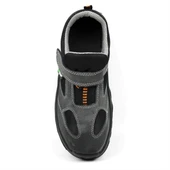 Yepa B34 14-53 Gri Süet Yazlık Çelik Burunlu İş Ayakkabısı 44 Numara - 4