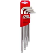 İzeltaş 4906 Allen Anahtar Takımı Altı Köşe Uzun 9 Parça - 1