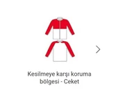 Oleo-Mac 3155002A Kesilmeye Karşı Korumalı Ceket L Beden - 5