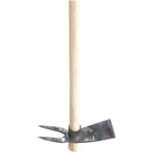 Ramazan Çapa Dövme Çelik Ağaç Saplı 40cm - 1