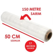 Streç Film 17 Mikron 50cm*150m - 2