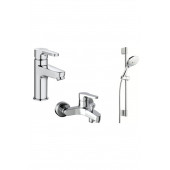 Roca Arola 3lü Set (aurea 3 Fonksiyonlu Sürgülü El Duşu Ile) Arola TYC00405248458 - 1