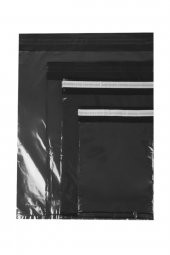 Siyah Şeffaf Kargo Poşeti 24x30+5 Cm 1000 Adet - 1
