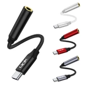 LinkTech A195 Type-C - 3.5mm Jack Kulaklık Dönüştürücü - 1