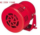 75MM 220V 110 DESİBEL METAL GÖVDELİ SİREN - 1