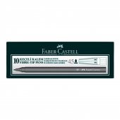 Faber Castell 45 Keçeli Kalem Siyah 10 lu Kutu - 1