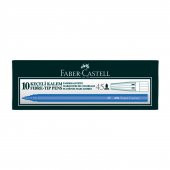 Faber Castell 45 Keçeli Kalem Mavi 10 lu Kutu - 1