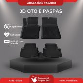 Opel Corsa E Paspas 3D Havuzlu 2015 2019 B Paspas - 1