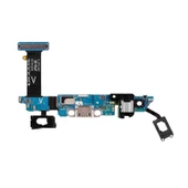 Samsung Galaxy S6 G920 Şarj Kulaklık Soketi Mikrofon Film Flex Orj - 1