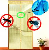 Mıknatıslı Kapı Sinekliği Sineklik Mıklatıslı Kapı Tülü Sineklik Perde 90-210 5mt - 2