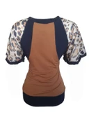 Pink Dream Fashion Kadın Penye Bluz P-01195 thumbnail 2