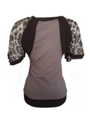 Pink Dream Fashion Kadın Penye Bluz P-01195 thumbnail 6