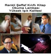 Led Işıklı Camsız Kitap Okuma Gözlüğü-Extra 2 Pil Hediyeli Süper Işık Gücü - 2