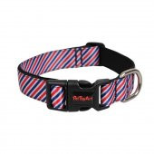 Dalis Desenli Köpek Boyun Tasması M Boy 30-50 cm - 1