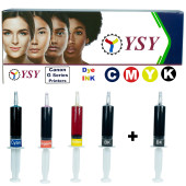 YSY CANON PIXMA G Series MegaTank G3100,G3102,G3110,G3200,G3400,G3410,G3411 ( 4+1 ) 50'şer mL (Özel Şırıngada) Mürekkep Seti - 1