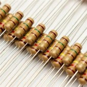 1/2W 120K Ohm karbon film direnç x 10 adet  (rf081) - 1