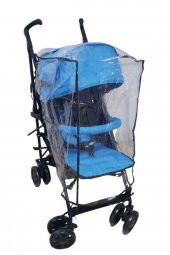 Baston Bebek Arabası Yağmurluğu, Ciftyon Yağmurluk, Puset Yağmurluğu, Bağcıklı Kokusuz Yağmurluk - 2