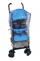 Baston Bebek Arabası Yağmurluğu, Ciftyon Yağmurluk, Puset Yağmurluğu, Bağcıklı Kokusuz Yağmurluk - 3