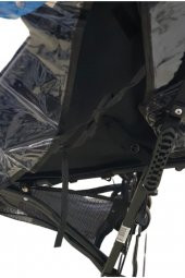 Baston Bebek Arabası Yağmurluğu, Ciftyon Yağmurluk, Puset Yağmurluğu, Bağcıklı Kokusuz Yağmurluk - 5