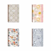 Keskin Color 13x21cm Düz Defter Trendy Notes Beads - 1