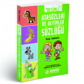 4E Sözlük Resimli Atasözleri Ve Deyimler Sözlüğü Karton Kapak Karatay Yayınevi - 2