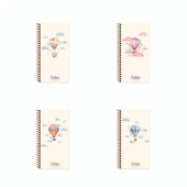 Keskin Color 10x19cm Düz Defter La Plume Balloon - 1