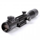 3-9x32 Zoomlu Av Tüfeği Dürbünü Çift Işık Kaynaklı Kızaklı thumbnail 2