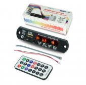 Mikrofonlu-Bluetooth-Radyo-Usb-Aux-Sd kart Mp3 Çalar 12 Volt - 1