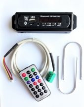 Renault Megane-Clio-Kangoo Usb-Bt-Aux Çalar 12 Volt - 1