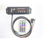 Pioneer Ip-bus Aux Menülü Teyp Uyumlu Mikrofonlu Usb-bt-mp3 Çalar 12v Montaj Kutulu - 1