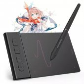 Veikk Vk430 4X3" 4 Kısayol Tuşlu Sağ/Sol El Uyumlu Taşınabilir Grafik Tablet+Kalem - 2