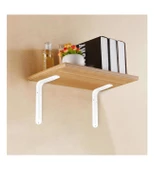 12 Adet Raf Altı Ayağı L Konsol Tüm Boyutlar - Raf Altı Kol  12x19 cm - 2