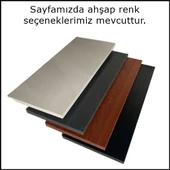 12 Adet Raf Altı Ayağı L Konsol Tüm Boyutlar - Raf Altı Kol  12x19 cm - 3
