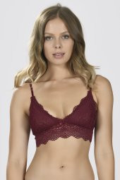 Bordo Dantelli Bralet thumbnail 1