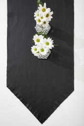 90X30 Deri Runner Siyah - 3