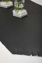 90X30 Deri Runner Siyah - 5